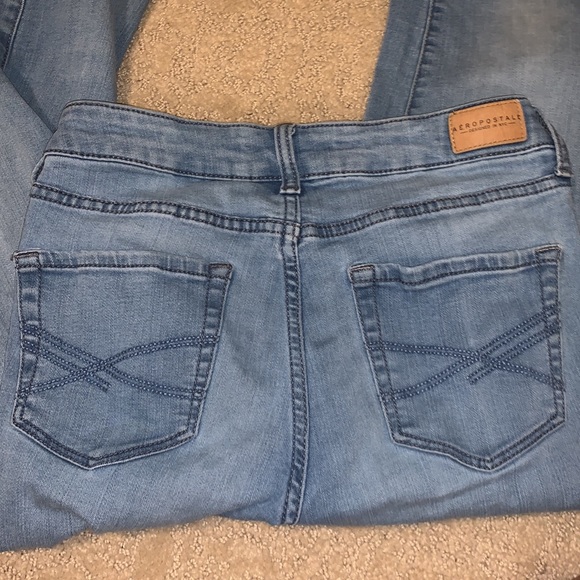 High waisted jegging, Aéropostale, light wash jean - Picture 4 of 4